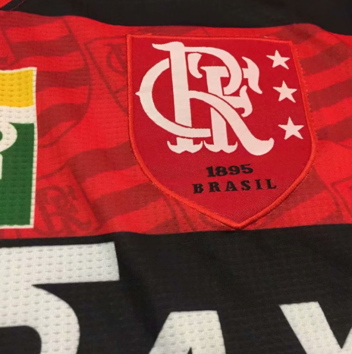 Retro Jersey 1995 Flamengo Home Red/Black Soccer Jersey Vintage Football Shirt