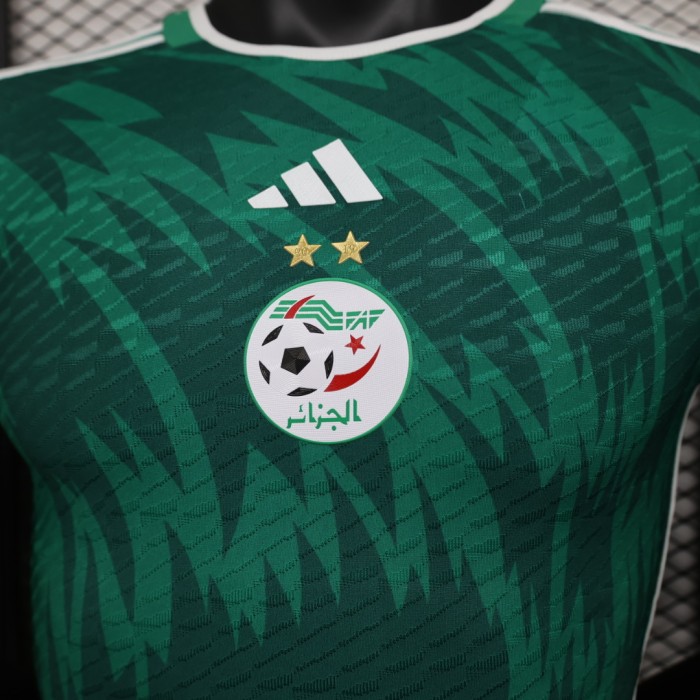 Player Version 2023 Algeria Home Soccer Jersey