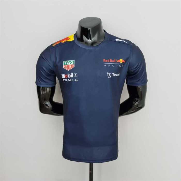 2022 F1 Formula One; Red Bull Crew Royal Blue Racing Jersey