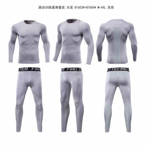 #81602 87604 Grey Running Training Uniform