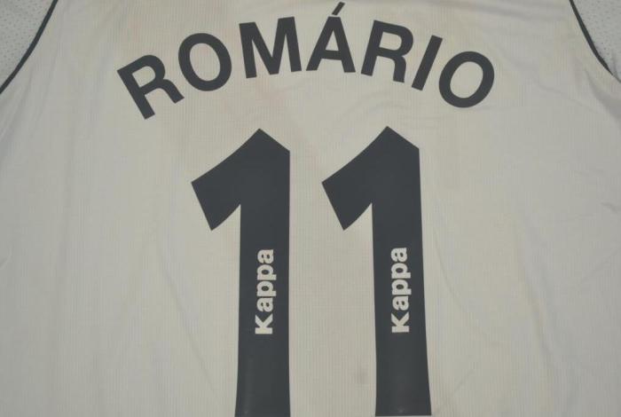 Retro Jersey 2000-2001 Vasco Da Gama 11 ROMARIO White Soccer Jersey