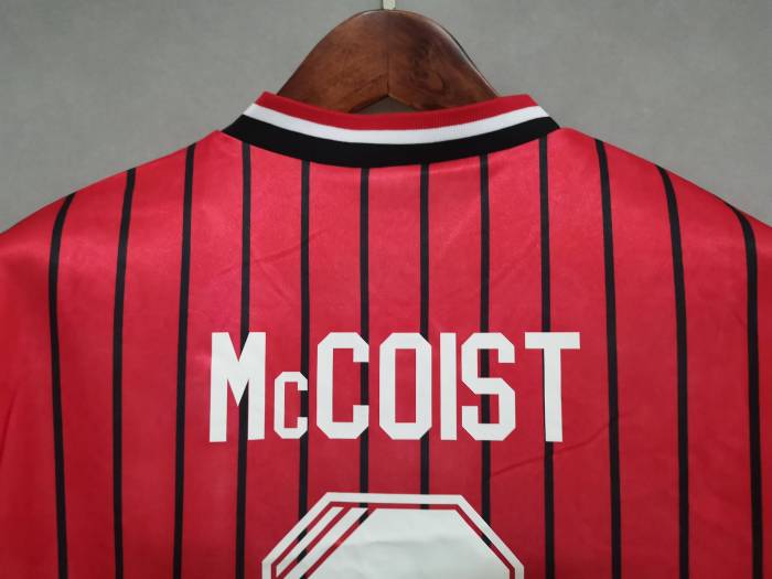 Retro Jersey 1994-1995 Rangers McCOIST 9 Away Red Soccer Jersey