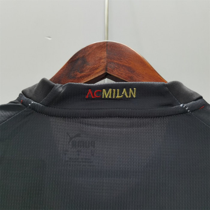 with Front Patch Retro Jersey 2022-2023 AC Milan 4th Away Soccer Jersey