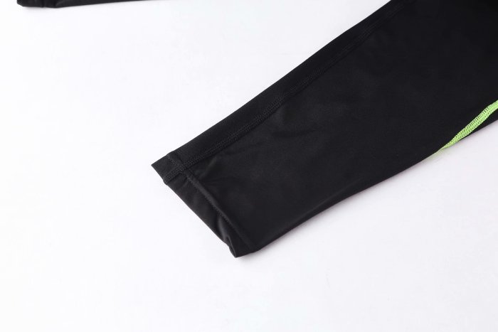 #87604 Black/Green Running Pants