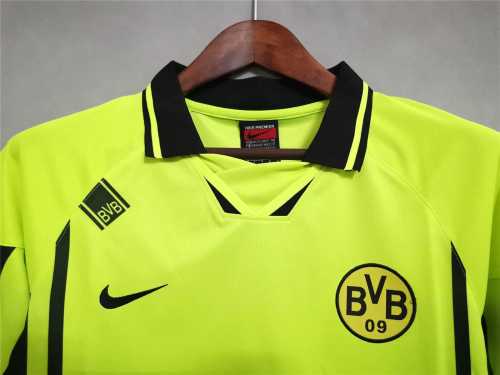 Retro Jersey 1996-1997 Borussia Dortmund Home Soccer Jersey Vintage Football Shirt