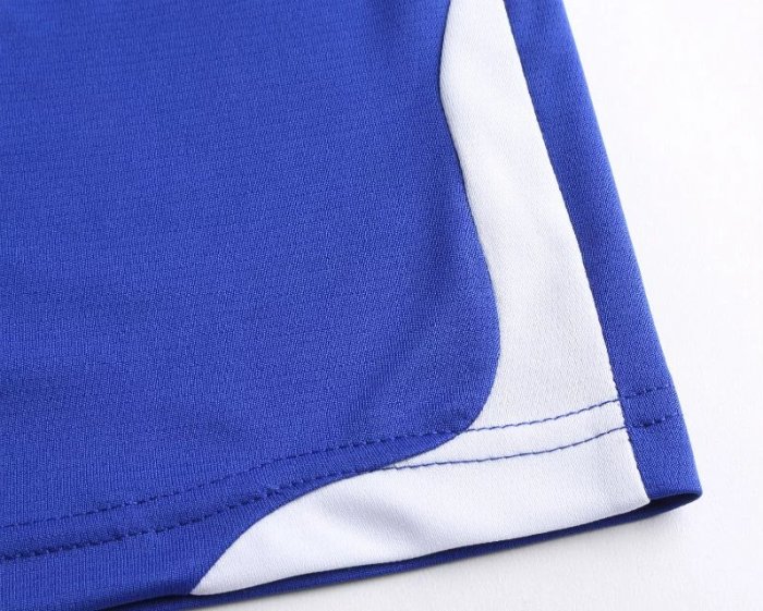 #302 Blue Soccer Training Uniform Blank Jersey and Shorts