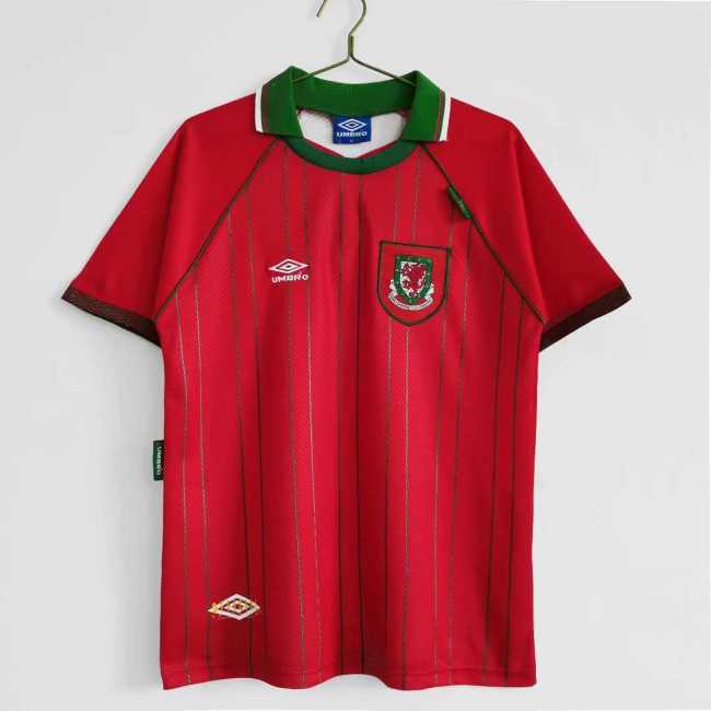 Retro Jersey 1994-1996 Scotland Red Soccer Jersey Vintage Football Shirt