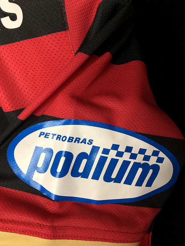 with Sponor Logo+Sleeve Patch Retro Jersey 2008 Flamengo Home Soccer Jersey Vintage Football Shirt