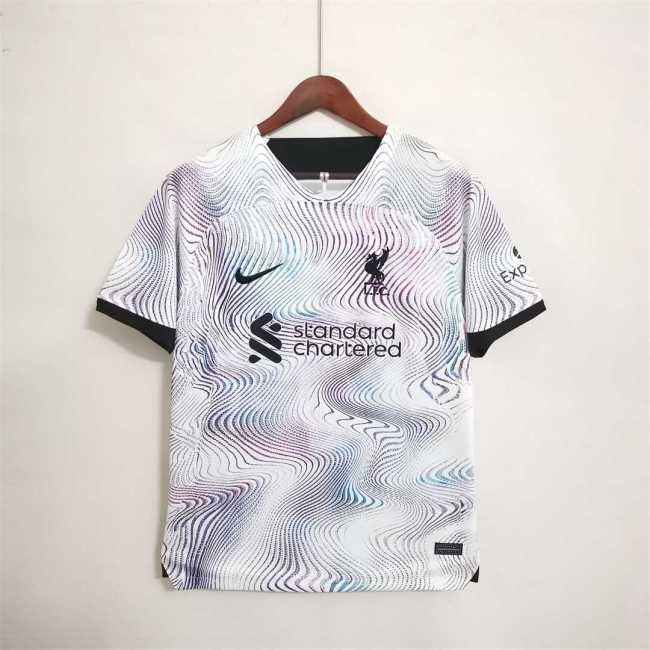 Retro Jersey 2022-2023 Liverpool Away Soccer Jersey Vintage Football Shirt