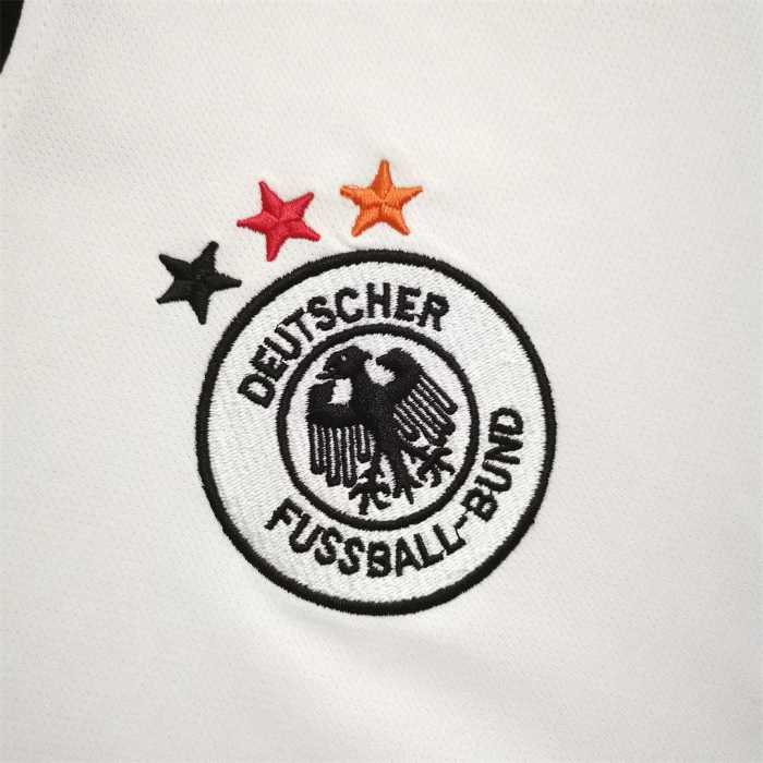 with World Cup Patch Retro Jersey 2002 Germany Home Soccer Jersey Vintage Football Shirt