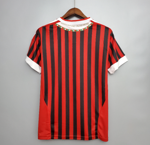Retro Jersey 2011-2012 Ac Milan Home Soccer Jersey Vintage Football Shirt