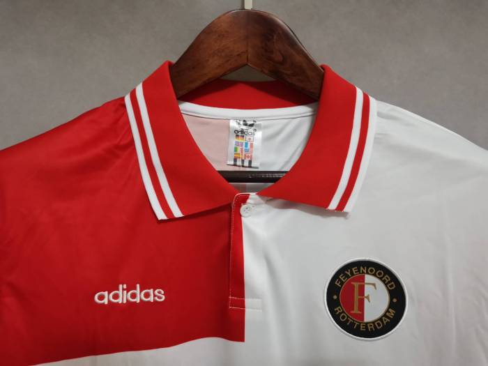Retro Jersey 1994-1996 Feyenoord Rotterdam Home Soccer Jersey