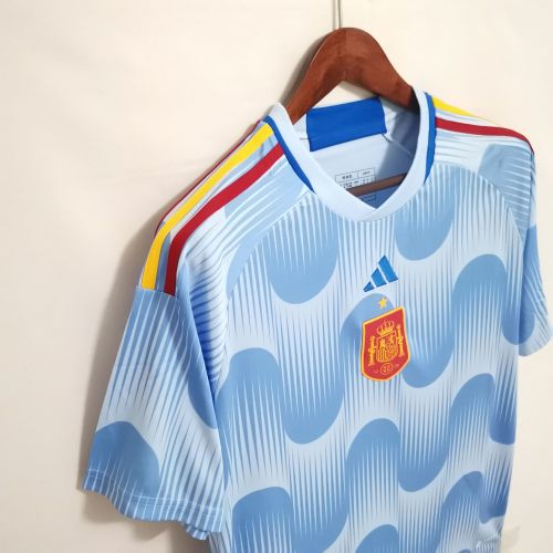 Fans Version 2022 World Cup Spain Away Soccer Jersey
