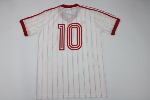 Retro Jersey 1982 Poland 10 Home Soccer Jersey