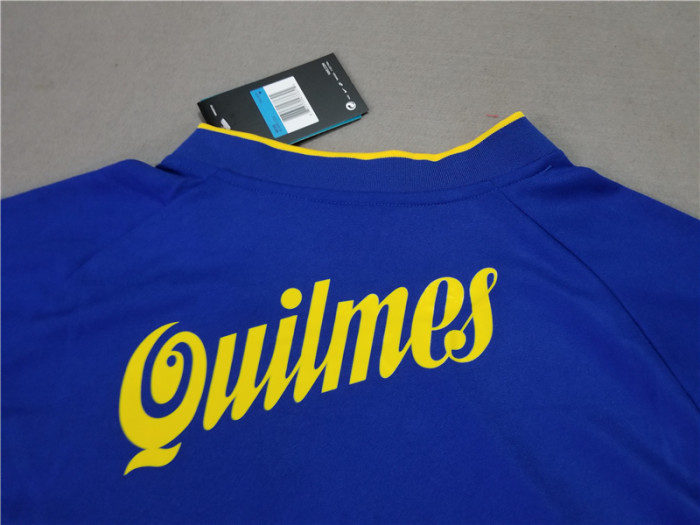 Retro Jersey 2001 Boca Juniors Home Soccer Jersey Vintage Football Shirt