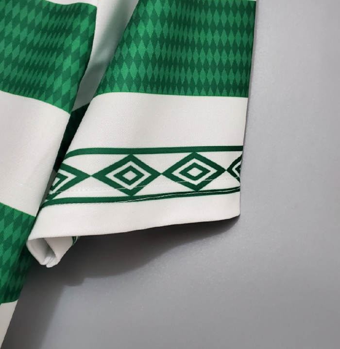 Retro Jersey 1998-1999 Celtic Home Soccer Jersey Vintage Football Shirt
