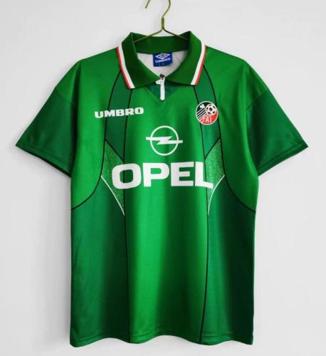 Retro Jersey 1994-1996 lreland Home Green Soccer Jersey