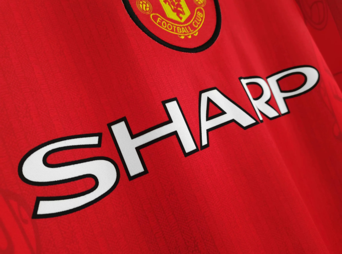Retro Jersey 1996-1997 Manchester United Home Soccer Jersey Vintage Football Shirt