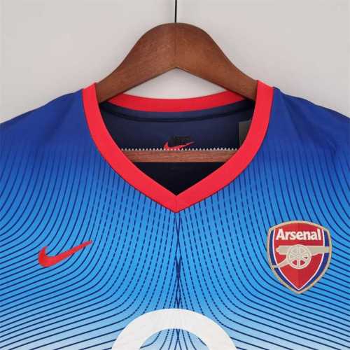 Retro Jersey 2002-2003 Arsenal Away Blue Soccer Jersey Vintage Football Shirt