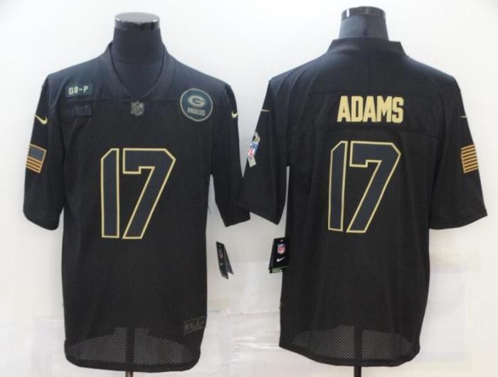 Jets 33 Jamal Adams Black 2020 Salute To Service Limited Jersey