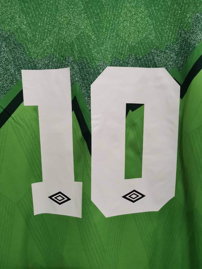 Retro Jersey 1991-1992 Celtic 10 Home Soccer Jersey