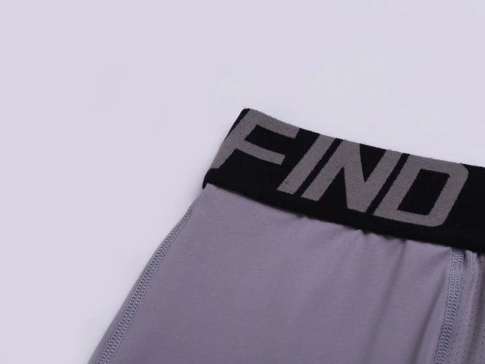 #88600 Grey 3/4 Pants