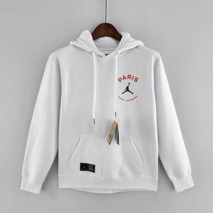 2022 PSG Jordan Hoodie White