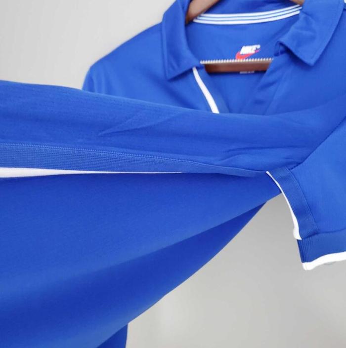 Retro Jersey 1998 Italy Home Blue Soccer Jersey Vintage Football Shirt