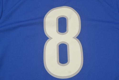 with Front Lettering Retro Jersey 1998 Italy 8 Home Soccer Jersey Vintage Football Shirt