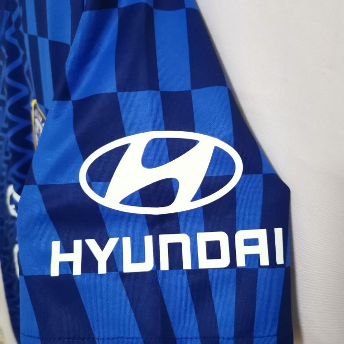 with UCL Patch Retro Jersey 2021-2022 Chelsea Home Blue Soccer Jersey