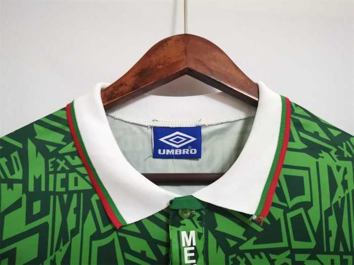 Retro Jersey 1994 Mexico LUIS GARCIA 10 Home Soccer Jersey