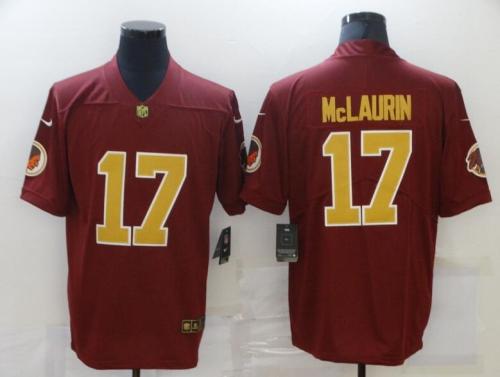 Washington Football Team 17 Terry McLaurin Red Vapor Untouchable Limited Jersey