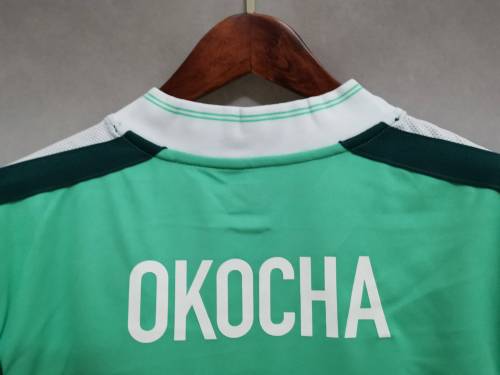 Retro Jersey 1998 Nigeria 10 OKOCHA Home Soccer Jersey Vintage Football Shirt