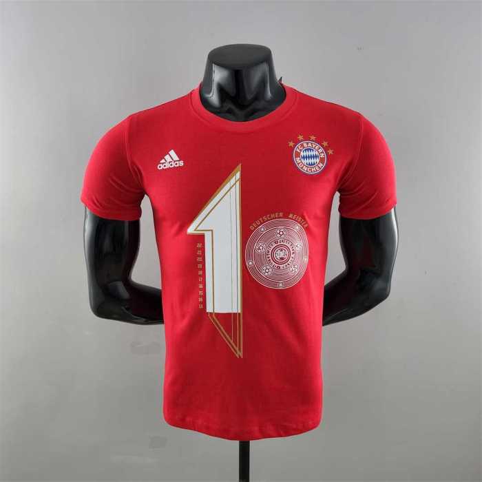 K000170 Bayern Munich Red Soccer T-shirt