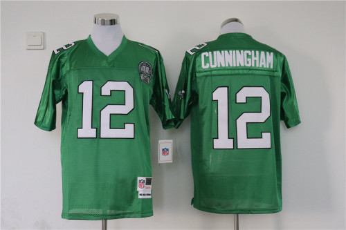 Philadelphia Eagles 12 CUNNINGHAM Green NFL Jersey
