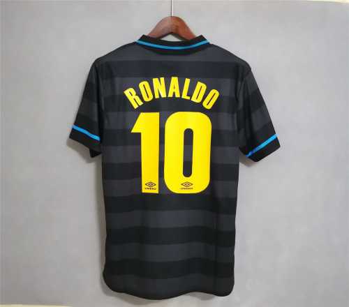 with Patch Retro Jersey 1997-1998 Inter Milan Ronaldo 10 Third Away Soccer Jersey