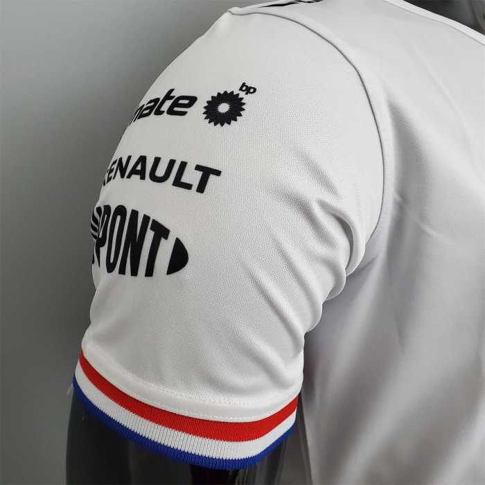 F1 Formula One; Mountain racing suit White Racing Jersey