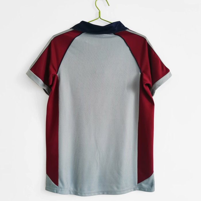 Retro Jersey 1998-1999 Bayern Munich Away Grey Soccer Jersey Vintage Football Shirt
