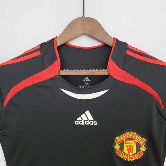 Retro Jersey 2006-2007 Manchester United Black Soccer Jersey