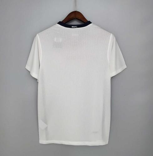 Retro Jersey 2008-2009 Manchester United Away White League Edition Soccer Jersey