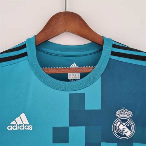 Retro Jersey 2017-2018 Real Madrid Third Away Soccer Jersey Vintage Real Camisetas de Futbol