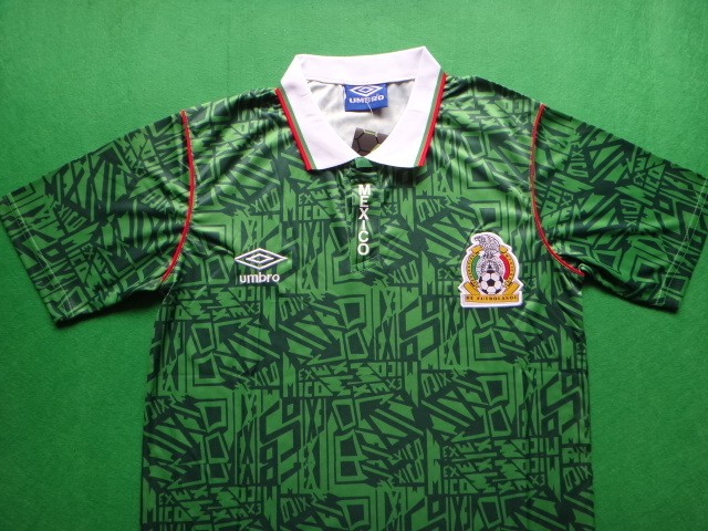 Retro Jersey 1994 Mexico Home Soccer Jersey Vintage Football Shirt