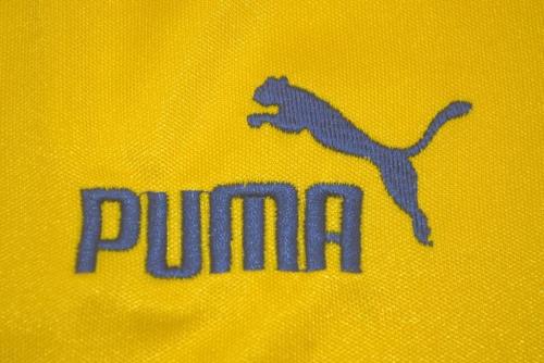 Retro Jersey 1996-1999 Leeds United Away Yellow Soccer Jersey Vintage Football Shirt