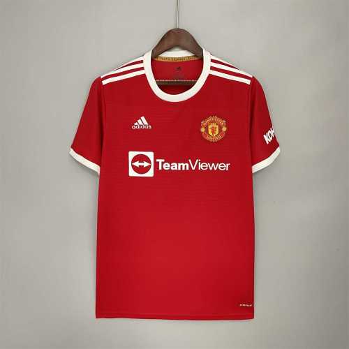 Retro Jersey Fans Version 2021-2022 Manchester United Home Soccer Jersey