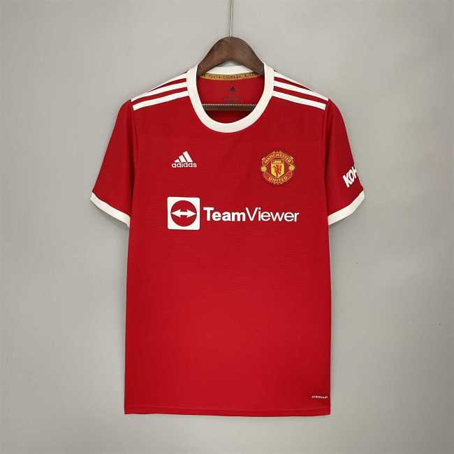 Retro Jersey Fans Version 2021-2022 Manchester United Home Soccer Jersey