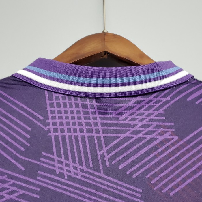 Retro Jersey 1992-1993 Fiorentina Home Soccer Jersey Vintage Football Shirt