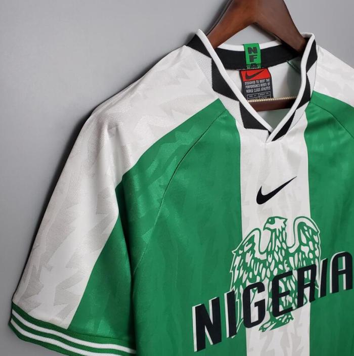 Retro Jersey 1996 Nigeria Home Soccer Jersey Vintage Football Shirt