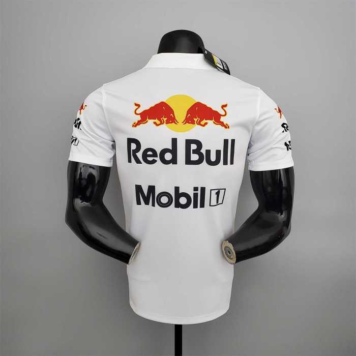 F1 Formula One; Red Bull Racing Suit; White Racing Jersey