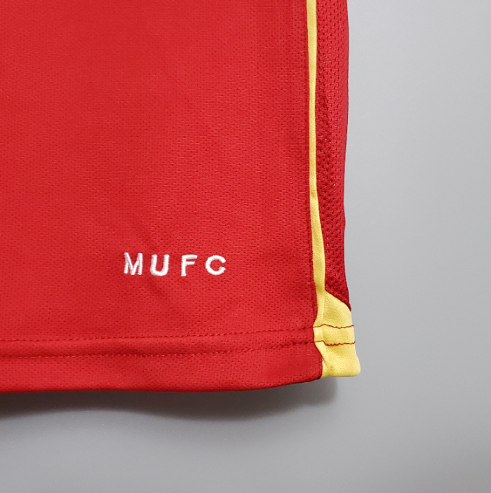Retro Jersey 2006-2007 Manchester United Home Red Soccer Jersey