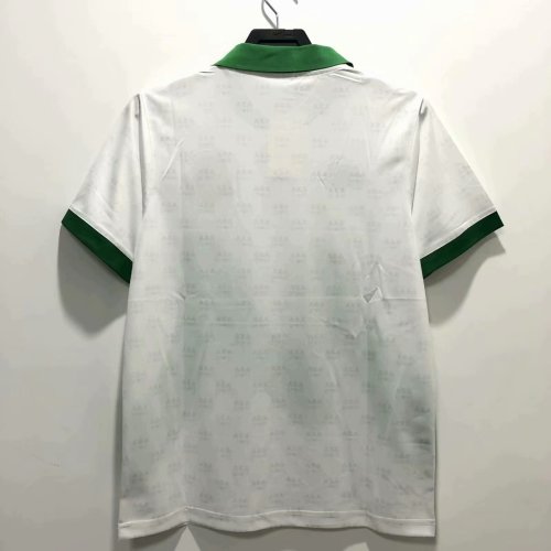 Retro Jersey 1995 Mexico Away White Soccer Jersey Vintage Football Shirt